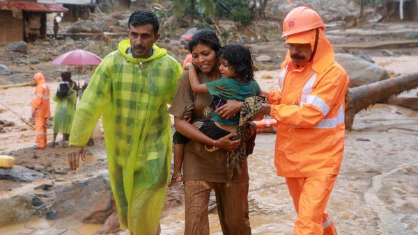 Korban Tewas Tanah Longsor di India Bertambah