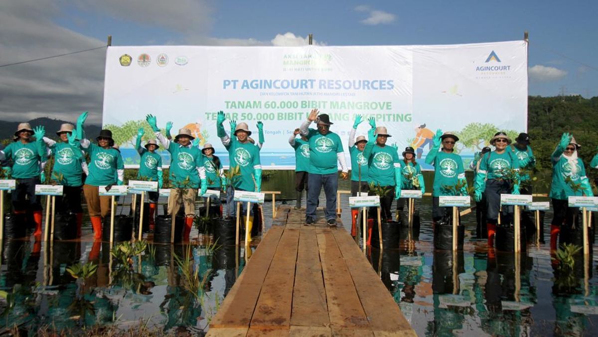 Selamatkan Lingkungan dengan Tanam 30.000 Bibit Mangrove